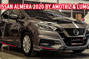 ชุดแต่งสีเทาสุดเท่ห์ Nissan Almera 2020 ชุด Mix & Match ออกแบบ By AmotriZ และ LumGa.