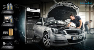 Mercedes-Benz ส่ง “Welcome Back Service Campaign” ชวนลูกค้ารับข้อเสนอพิเศษ สำหรับบริการบำรุงรักษา ตั้งแต่ 1 กันยายน - 30 พฤศจิกายนนี้