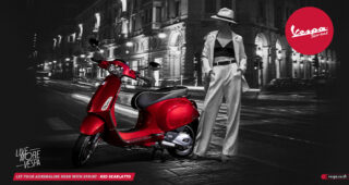 Vespa Sprint 150 i-Get ABS สีใหม่ Red Scarlatto หรูหรา ดึงดูด สยบทุกสายตา ราคา 132,400 บาท