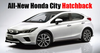 พาชมเรนเดอร์ล่าสุด All-New Honda City Hatchback 1.0 VTEC Turbo ก่อนเปิดตัวในไทยปลายปีนี้