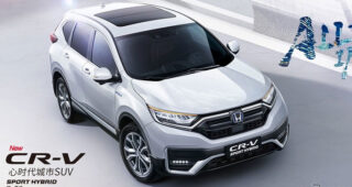 เปิดตัว Honda CR-V Sport Hybrid อย่างเป็นทางการที่ประเทศจีน