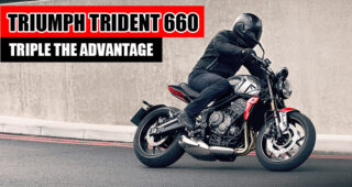 เปิดตัว Triumph Trident 660 โรดสเตอร์ขนาดกลาง เครื่องยนต์ 3 สูบ ที่ทรงพลังที่สุดในคลาส