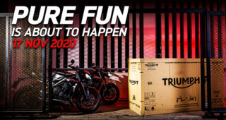 ถึงไทยแล้ว Triumph Trident 660 พร้อมเปิดตัวที่แรกในเอเชียแปซิฟิค 17 พฤศจิกายนนี้