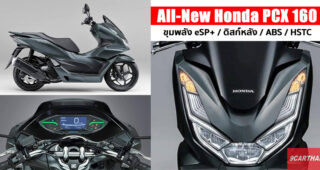 ยลโฉม All-New Honda PCX 160 ก่อนเปิดตัวปีหน้า ปรับใหม่อ็อพชั่นจัดเต็ม