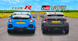 วัดกันไปเลย Honda Civic Type R กับ Toyota GR Yaris ใครแรงกว่ากัน?