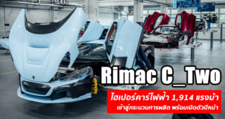 Rimac C_Two ไฮเปอร์คาร์ไฟฟ้าน้องใหม่ เข้าสู่กระบวนการผลิต พร้อมเปิดตัวปี 2021