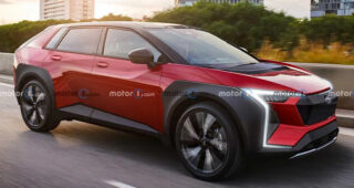 เรนเดอร์แรก Subaru EV Crossover รถยนต์อเนกประสงค์พลังงานไฟฟ้า 100% รุ่นแรกจาก Subaru