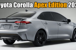 Toyota Corolla Apex Edition 2021 อัปเกรดความสปอร์ต ปรับปรุงระบบช่วงล่างใหม่ เร้าใจกว่าเดิม