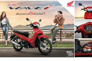 เปิดตัว All-New Honda Wave 110i ขุมพลังใหม่ Honda Smart Engine เคาะราคาเริ่ม 3.69 หมื่นบาท
