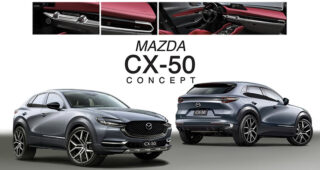 ชมภาพ Design Concept ของ All-New Mazda CX-50 จากศิลปินดิจิตอล