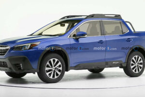 ชมภาพเรนเดอร์ Subaru Baja รถกระบะ Unibody คู่แข่งของ Ford Maverick จากจินตนาการ