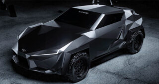 เมื่ออัศวินรัตติกาล Bat Man อยากขับ Toyota Supra ทาง Flat Hat 3D Studio เลยจัดให้