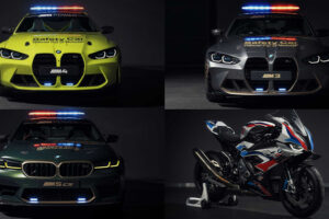 พาชม BMW M3, M4, M5 CS และ S1000RR ในลุคของ Safety Car MotoGP 2021