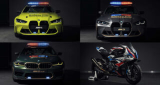 พาชม BMW M3, M4, M5 CS และ S1000RR ในลุคของ Safety Car MotoGP 2021