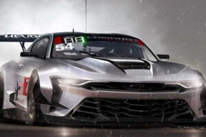 General Motors เผยภาพเรนเดอร์ Chevrolet Camaro เวอร์ชั่นรถแข่ง