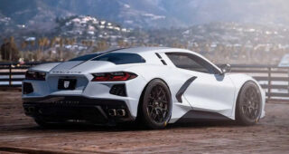 ชมภาพเรนเดอร์ล่าสุด Chevrolet Corvette C9 ที่มีดีไซน์ด้านท้ายคล้ายกับ Bugatti