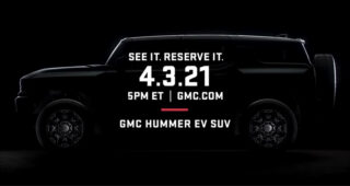 GMC ประกาศเตรียมเปิดตัว GMC Hummer ตัวถัง SUV ขับเคลื่อนด้วยพลังงานไฟฟ้า 100%
