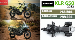 เปิดตัว New Kawasaki KLR 650 มอเตอร์ไซค์ Dual-Purpose ในตำนาน ตอบโจทย์การใช้งานได้ทุกรูปแบบ