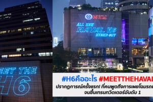 กลยุทธ์น่าสนใจของแคมเปญ จาก เกรท วอลล์ มอเตอร์ ประเทศไทย กับการเผยโฉม All-New HAVAL H6 Hybrid SUV ครั้งแรกของโลก