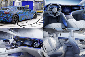 พาชมภายในสุดหรู Mercedes-Benz EQS 2022 ซีดานไฟฟ้าระดับเรือธง ที่เตรียมเปิดตัวเร็วๆ นี้