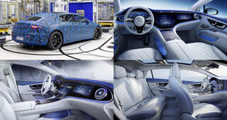 พาชมภายในสุดหรู Mercedes-Benz EQS 2022 ซีดานไฟฟ้าระดับเรือธง ที่เตรียมเปิดตัวเร็วๆ นี้