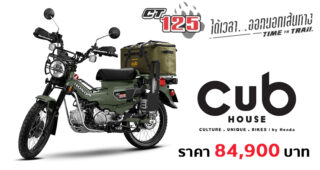 เปิดตัว New Honda CT125 สีใหม่ Safari Green ตอกย้ำไลฟ์สไตล์สายลุย