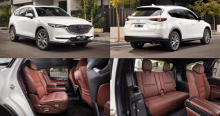 New Mazda CX-8 2021 เพิ่มรุ่นย่อยใหม่ 6 ที่นั่ง Captain Seat ในออสเตรเลีย ราคา 1.65 ล้านบาท