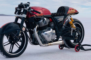 Royal Enfield Interceptor 650 ทำลายสถิติบนสนามแข่ง Speed Week ด้วยความเร็ว 212 กม./ชม.
