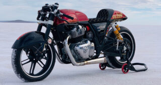 Royal Enfield Interceptor 650 ทำลายสถิติบนสนามแข่ง Speed Week ด้วยความเร็ว 212 กม./ชม.