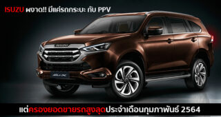 ตลาดรถยนต์เดือนกุมภาพันธ์ 2564 ชะลอตัวต่อเนื่อง ยอดขายรวม 58,960 คัน ลดลง 10.9%