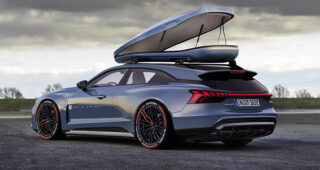 ชมภาพเรนเดอร์ Audi E-Tron GT ตัวถังแบบ Shooting Brake บอกเลยว่าจ๊าบมาก