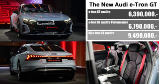 เปิดตัว The New Audi e-Tron GT ครั้งแรกในเอเชีย พร้อมรับจองแล้ววันนี้ เริ่ม 6.39 ล้านบาท
