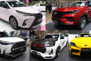 Toyota ยกมาครบทุกรุ่น พร้อมจัดแคมเปญ Toyota Drive Me Easy ซื้อง่ายได้ลุ้นล้าน ที่ Motor Show 2021