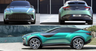 ชมภาพเรนเดอร์ Aston Martin DBX EV จากนักออกแบบชาวจีนในจินตนาการ