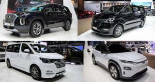 ชมคันจริง Hyundai Palisade ใหม่ พร้อมทัพรถตู้ และรถ EV ของ Hyundai ที่งาน Motor Show 2021