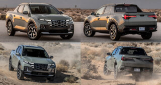 Hyundai Santa Cruz กระบะร่างเล็ก เครื่อง 2.5 Turbo สมรรถนะ 275 แรงม้า เผยโฉมอย่างเป็นทางการ