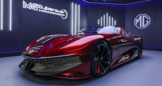 ชมคันจริง MG Cyberster 2021 รถสปอร์ตพลังงานไฟฟ้าต้นแบบจาก บอกเลยโคตรสวย