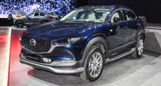 Mazda CX-30 EV โผล่เผยโฉมอย่างเป็นทางการที่ประเทศจีน รูปโฉมต่างจากไทยเล็กน้อย