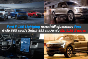 Ford F-150 Lightning 2021 กระบะไฟฟ้ารุ่นแรกของ Ford เปิดตัวแล้ว พาชมคันจริงทุกซอกทุกมุม