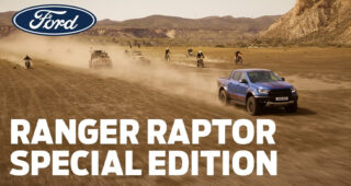 Ford Ranger Raptor รุ่นพิเศษ โดดเด่นกว่าเดิม เพิ่มเติมความสปอร์ต ชมคลิป VDO ล่าสุดพร้อมกัน