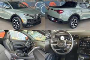 ชมคันจริง Hyundai Santa Cruz กระบะไซส์เล็ก เครื่อง 2.5 Turbo สมรรถนะ 275 แรงม้า ก่อนเปิดขาย