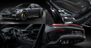 TechArt เผยโฉมแต่ง Porsche Panamera อัปเกรดขนาดตัวรถ และขุมพลัง