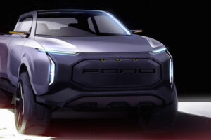 Ford E-100 กระบะ EV ไซส์มินิ เน้นวิ่งในเมือง