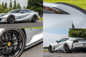 Ferrari 812 Superfast จาก GMG Racing เปลี่ยนสี โหลดเตี้ย ล้อแม็ก Anrky RS1 ติดสปอยเลอร์ และท่อใหม่
