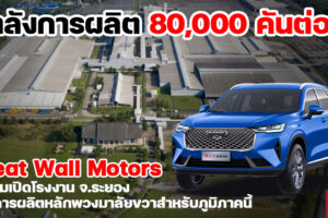 Great Wall Motors เตรียมเปิดโรงงานอัจฉริยะแห่งแรกในภูมิภาคอาเซียนอย่างเป็นทางการ ที่จังหวัดระยอง