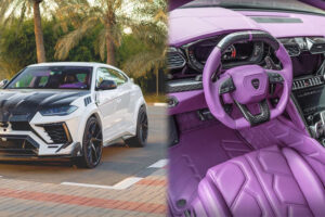 Lamborghini Urus โฉมแต่งจาก Mansory ภายในสีม่วงสุดแหวกแนว