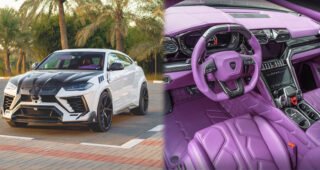 Lamborghini Urus โฉมแต่งจาก Mansory ภายในสีม่วงสุดแหวกแนว