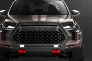 โคตรหล่อ จับ Toyota Hilux REVO มาแปลงใส่หน้า Tundra TRD Pro ใหม่
