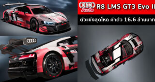 Audi R8 LMS GT3 Evo II ตัวแข่งสุดโหด ประจำฤดูกาล 2022