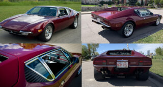 De Tomaso Pantera "สปอร์ต 2 ประตู ยุค 70" ถูกนำมาประมูลขายในราคา 2,347,000.-